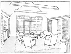 Livingroom - Hamptons Residential Architecture